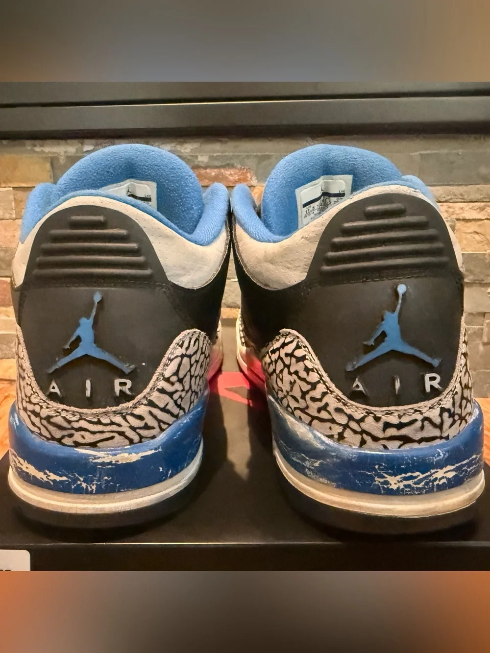 Retro Air Jordan 3-Sport Blue (2014)